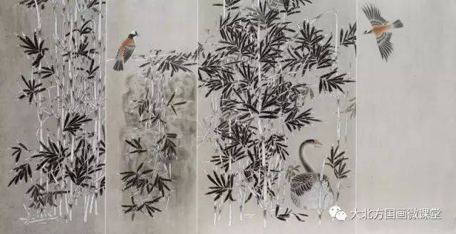 刘正波作品《古有墨竹香今有墨竹韵 173cmx93cm 导师徐宏清简介及