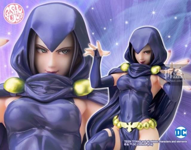 寿屋dc 美少女 2nd edition 渡鸦 1:7雕像
