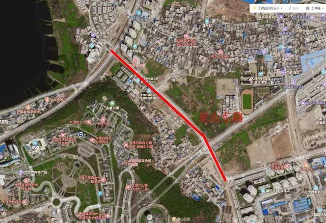 大理市满江片区龙山东路以西0.7023(公顷)商业用地成交!