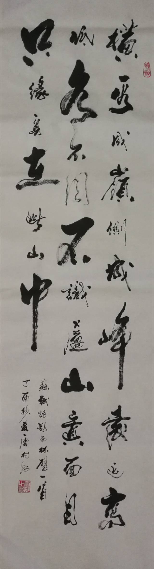 当代著名书法家唐村书法作品欣赏