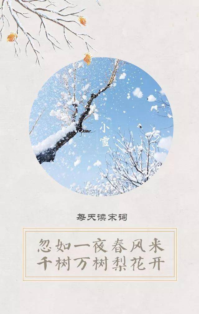 今日节气大雪:几首诗,最美的雪,我想和你一起看