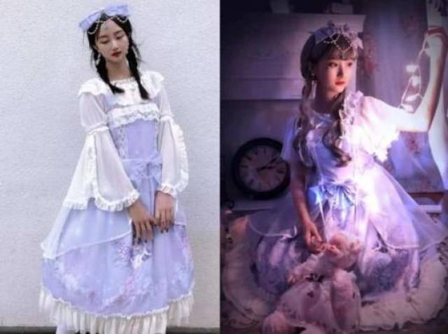 "辣眼"的洛丽塔买家秀,女仆装被穿成服务员,还惊艳女装大佬!