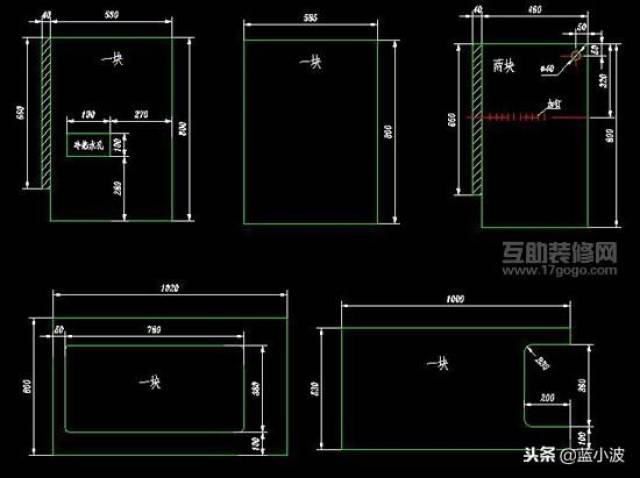 橱柜图纸2 橱柜设计图说明