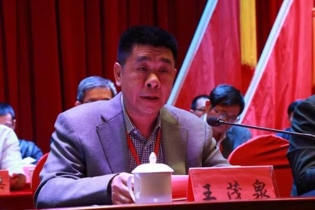市总工会党组书记,常务副主席王茂泉出席大会开幕式并致辞