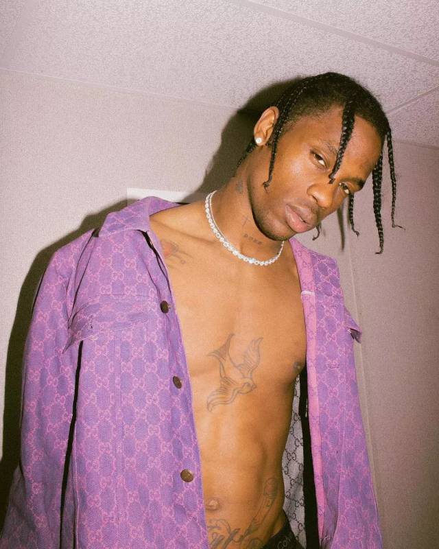 TravisScott表情包,travis scott表情包gif 凭什么他能被nba,nike看中,还成为travis scott专属摄影师!
