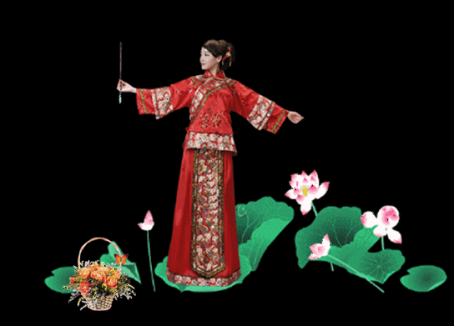 将高山流水静谧无言