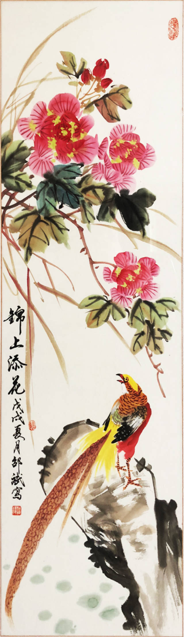 写意花鸟画专栏:当代国画名家邵斌写意作品欣赏