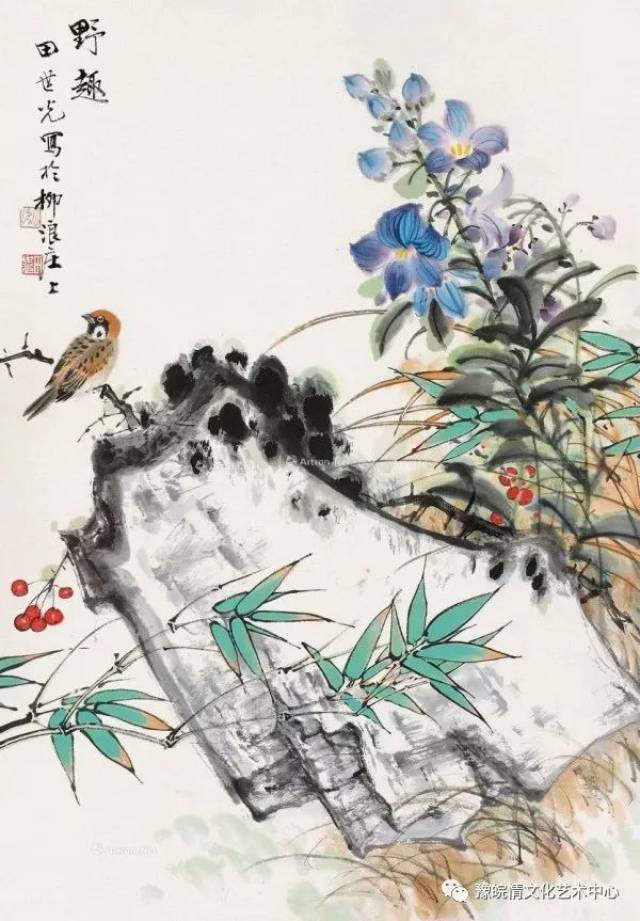 【艺术大师】田世光中国画作品鉴赏