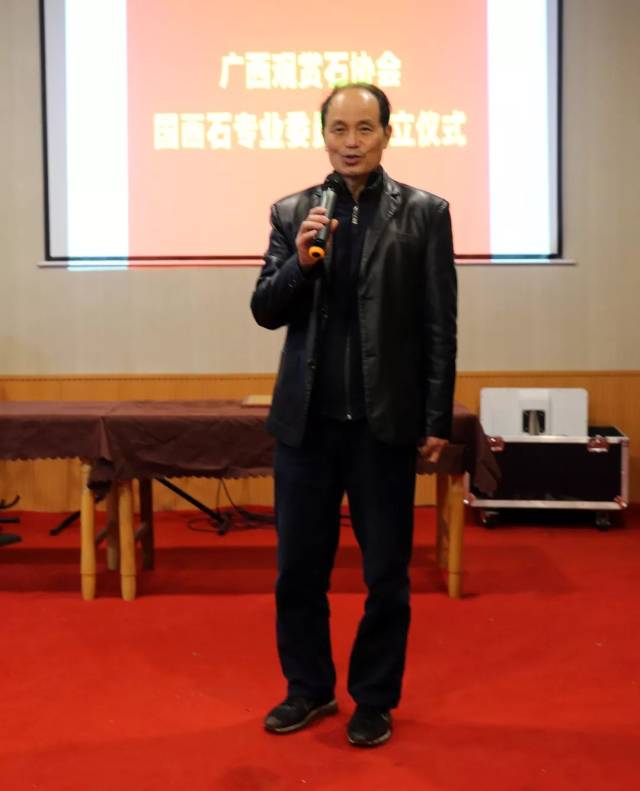 广西观赏石协会国画石专业委员会成立!
