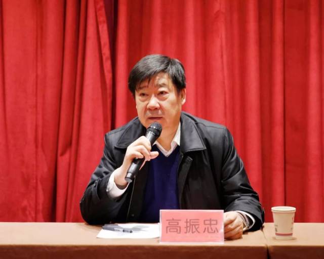 潍坊市妇幼保健协会会长,潍坊市妇幼保健院党委书记,理事长高振忠讲话