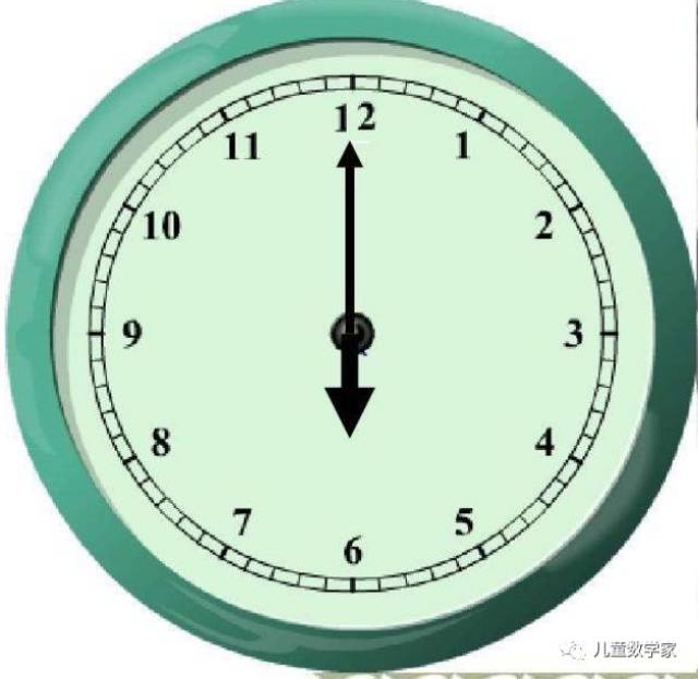 471.小学生如何看钟表,认时间终于有招了,关键是心中有一面会转的钟