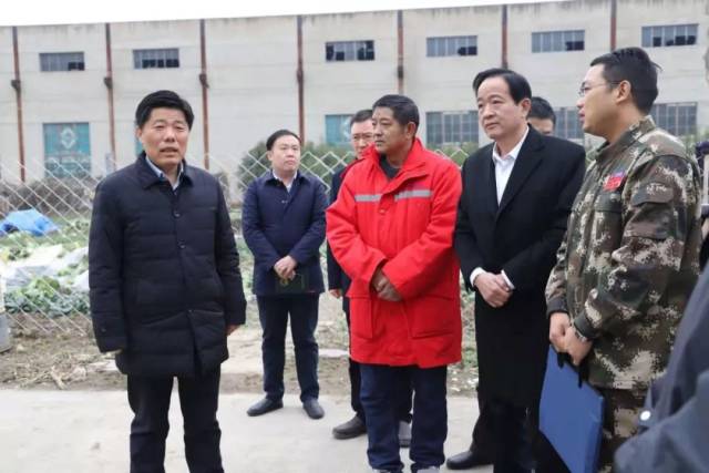 沭阳县委副书记,县长彭伟带队开展化工企业消防安全专项检查,季如干副