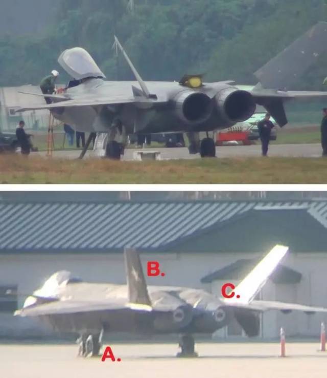美空军证实基地中的"歼-20"用途