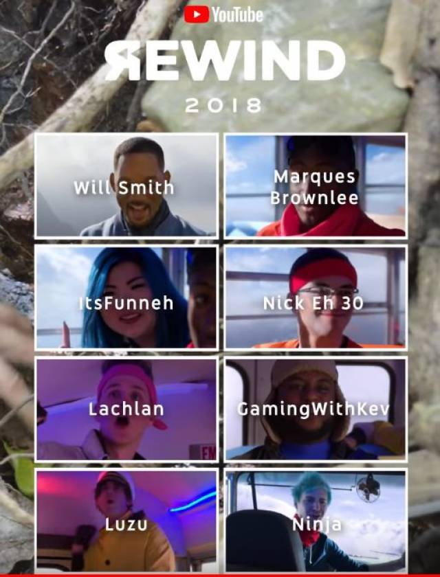今年的rewind是一支主题为「everyone controls rewind」视频,时长8