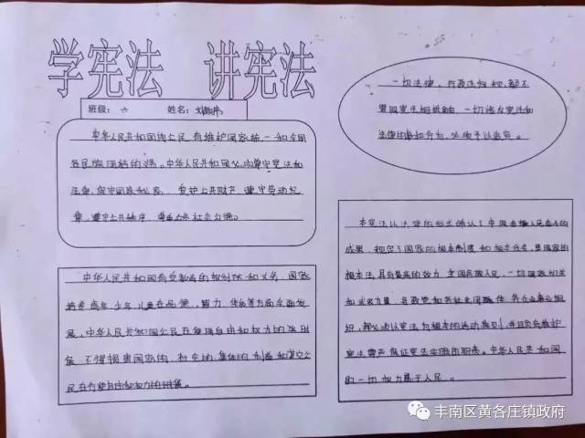 0 1 0 2 0 3 0 4 5 办宪法小报 组织高年级学生办一期宪法小报.