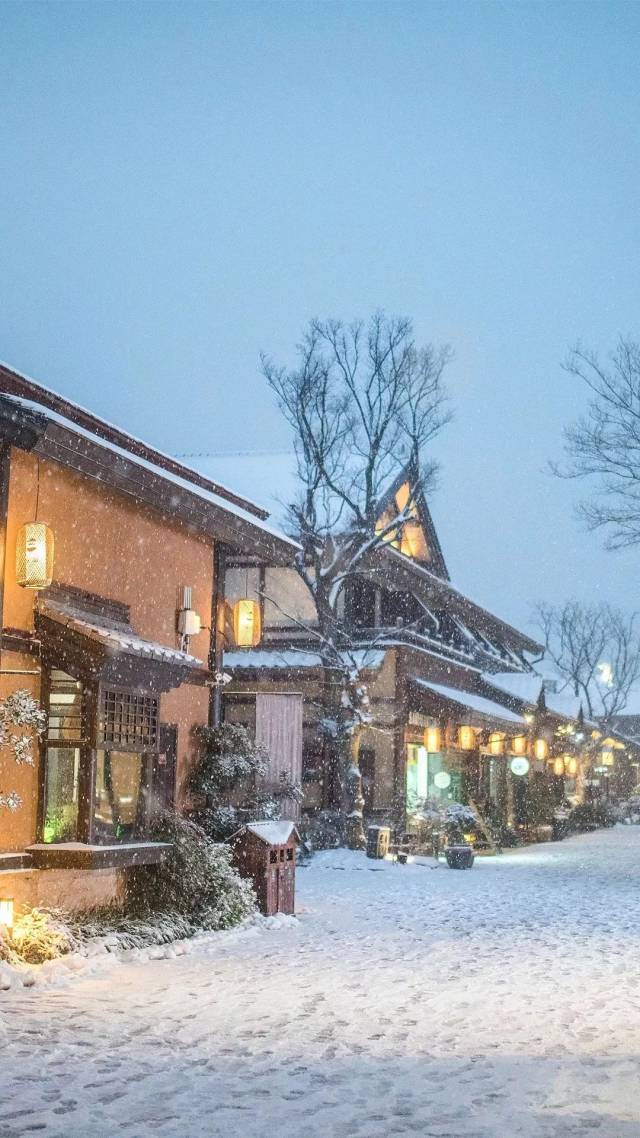 送一波拈花湾超美雪景壁纸给你解馋,拿走不谢!