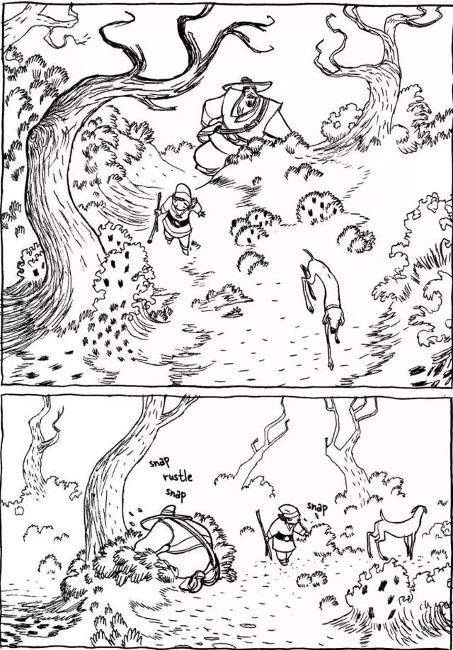 【艺术漫插】神秘丛林冒险故事|漫画欣赏——cyril pedrosa(第二辑)