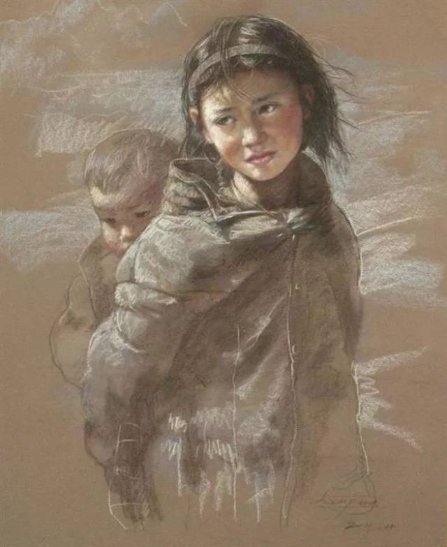 中国当代女画家李旭萍的绝美画作