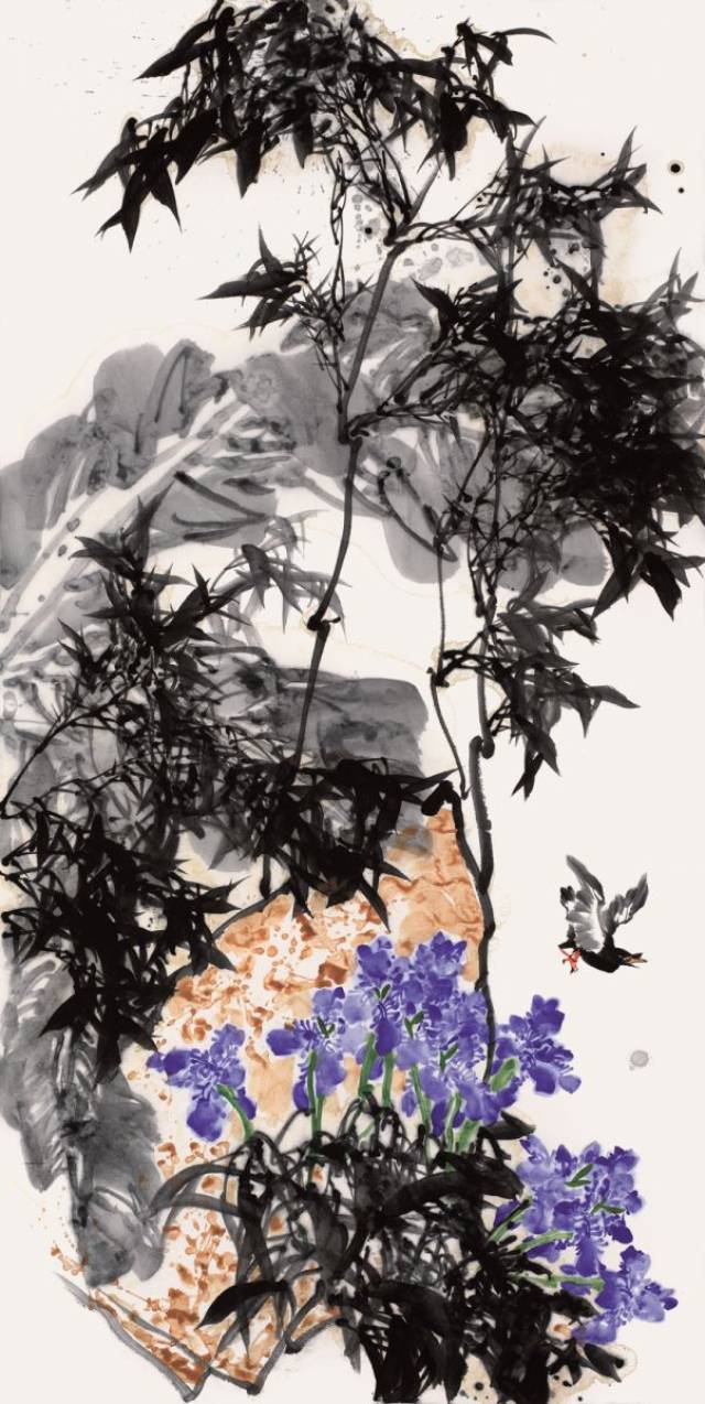 吉瑞森:画一幅花鸟画代替我的自画像(90幅)