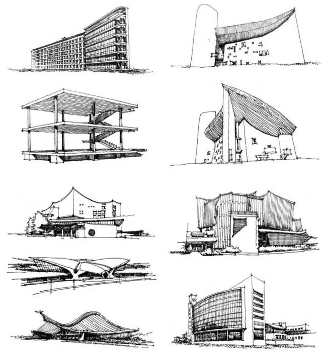 图1-10:建筑草图(6)