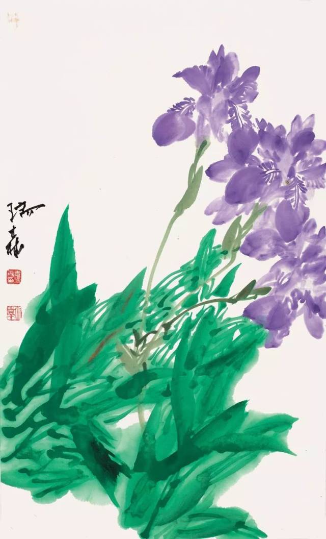 吉瑞森:画一幅花鸟画代替我的自画像(90幅)