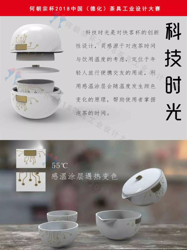 "何朝宗杯"2018中国(德化)茶具工业设计大赛初评入围作品