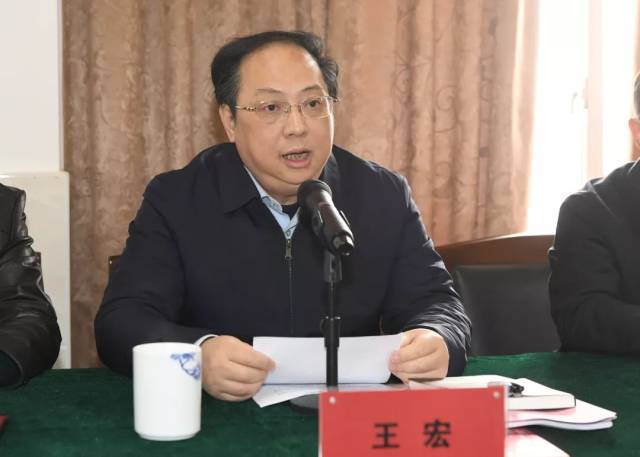 会议由副市长王宏主持