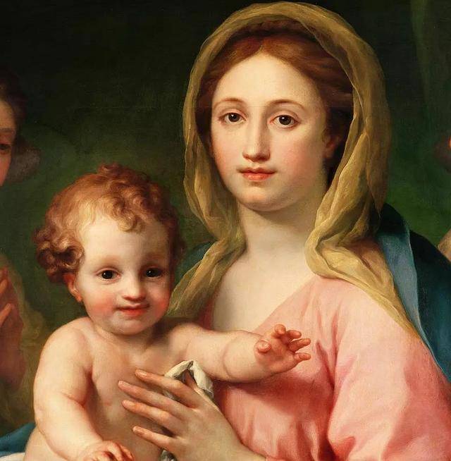 raphael《madonna and child》 盛期时候的文艺复兴更是达到了人物