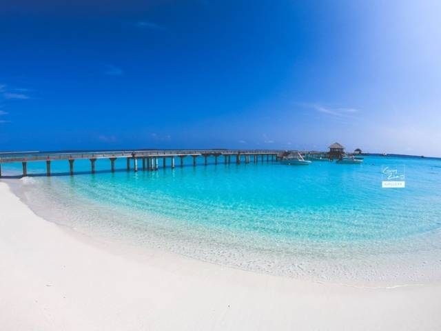 最新鲜,看最美的海,马尔代夫ja玛娜法鲁岛游记攻略