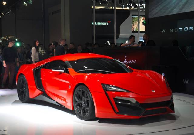 神一级的超级毒物 6600万元的莱肯lykan hypersport