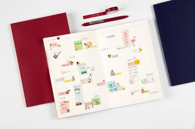 创业虐七年,手帐,让他终渐一切如花开般美好