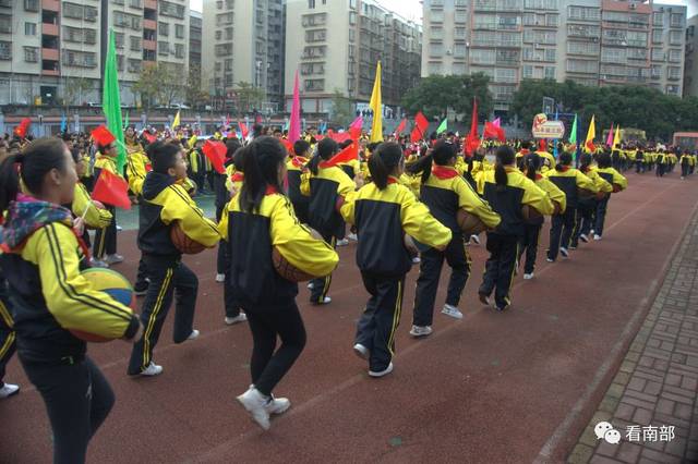 南部翔宇实验小学,第十五届冬季运动会现场