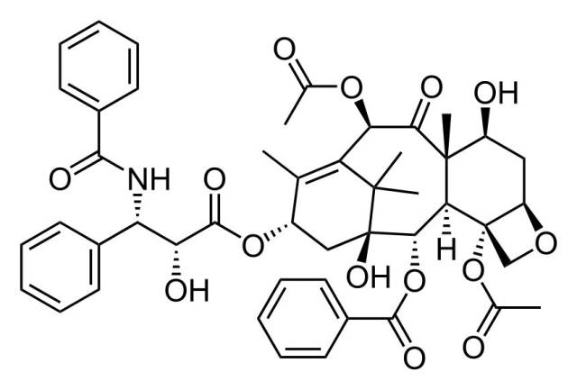 紫杉醇的分子式为c47h51no14,图为其结构式.