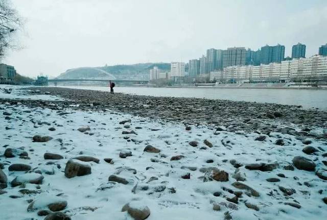 天下黄河美在兰州冬季雪景篇最爱大兰州网红