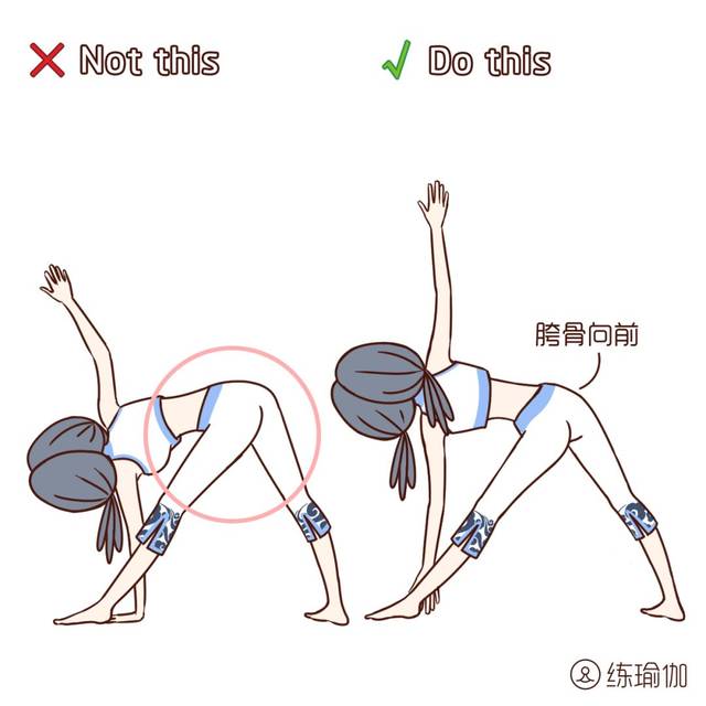 三角伸展式