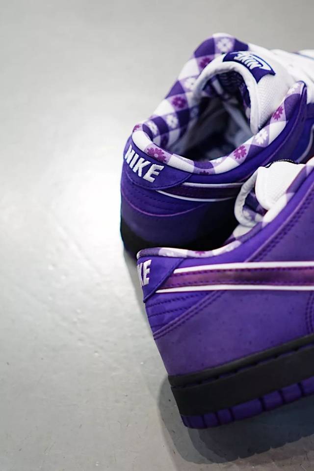 「"我居然在广州看到紫龙虾"-concepts x nike sb dunk "purple