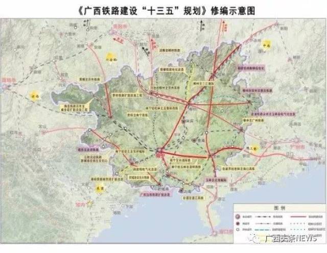 广西新增这些高铁路线规划,玉林也在其中!