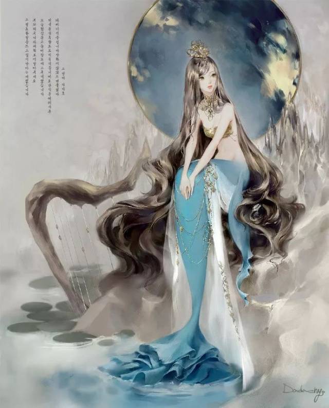 仙气逼人,这些手绘板大佬画的都是仙女,忍不住分享!