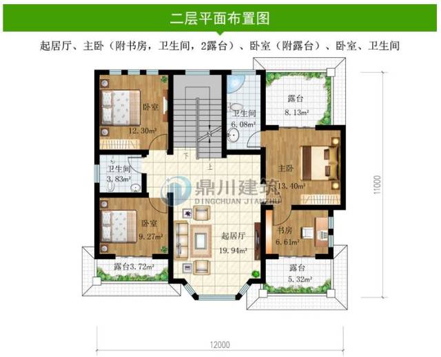 85平方平面图自建房