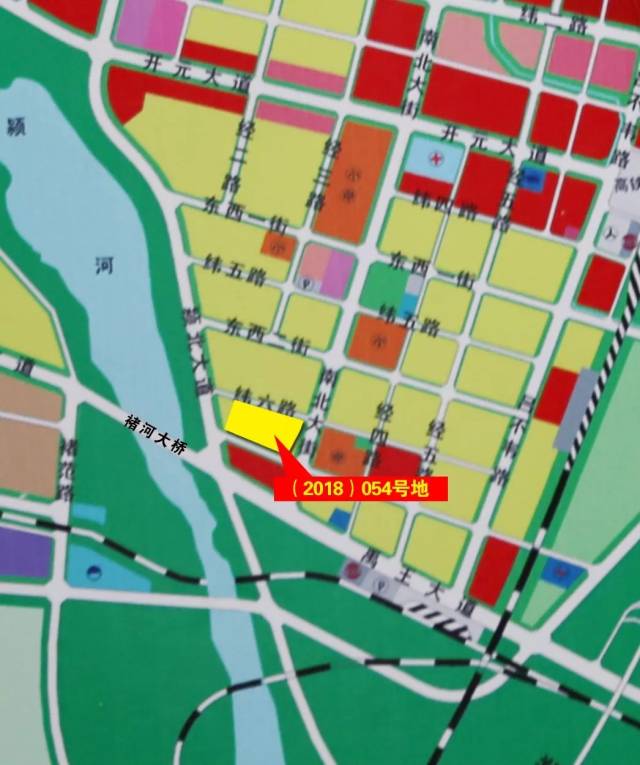(2018)054号地  地块名称 (2018)054 土地权属单位 禹州市 出让面积