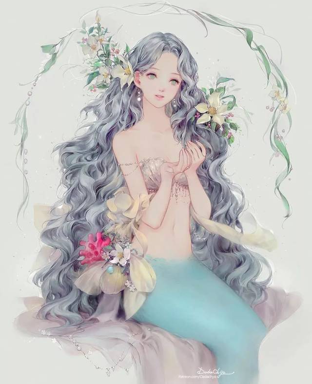 仙气逼人,这些手绘板大佬画的都是仙女,忍不住分享!