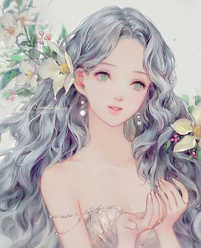 仙气逼人,这些手绘板大佬画的都是仙女,忍不住分享!