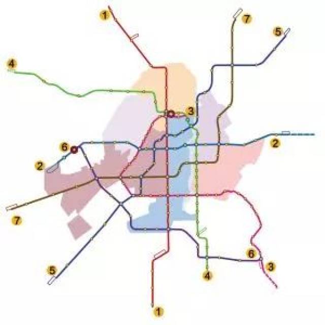 长春最新地铁建设规划获批准,5,6,7号线!