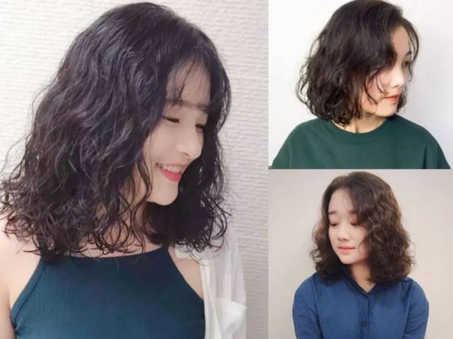 韩式烫卷发型时尚御姐范儿 齐肩发烫发发型图片