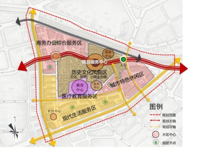 《东关大连街历史地区街区周边城市设计》平面设计用u2518d图片