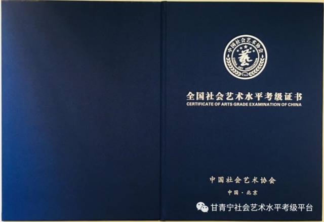 社会艺术水平考级考官执考证 甘青宁社会艺术水平考级 考官资格证办理