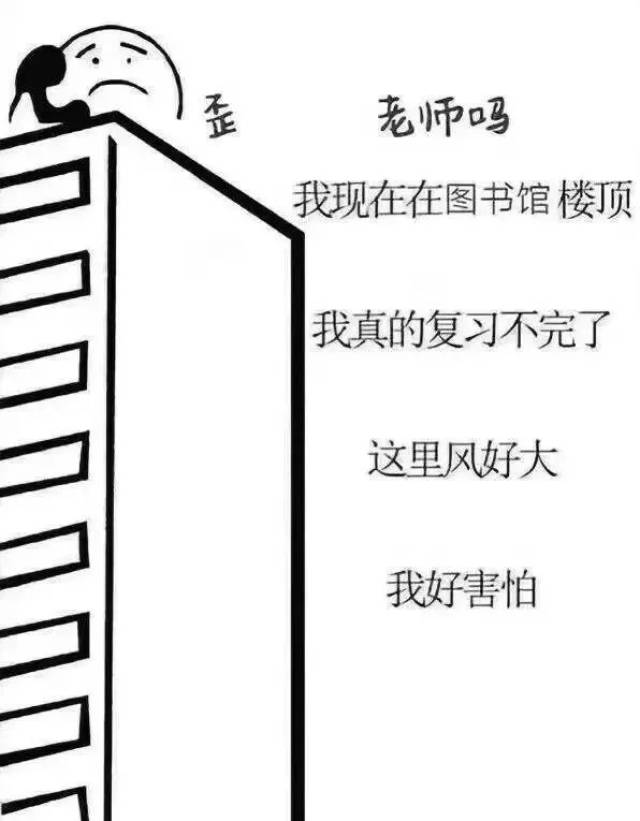 期末考的苦逼扑面而来 简单的60个字 道出了多少法学汪的千般委屈