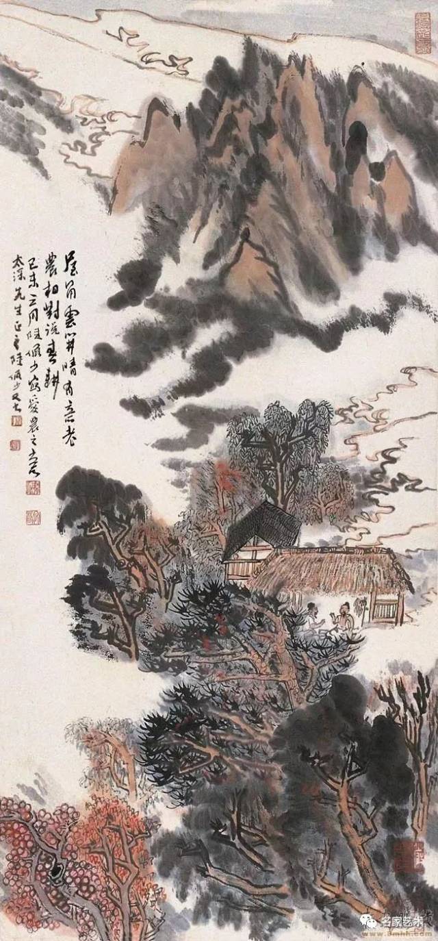 【名品赏析】陆俨少山水画欣赏(二)