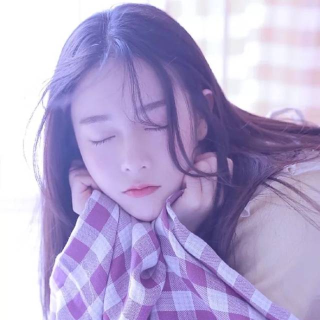 紫色系女生头像