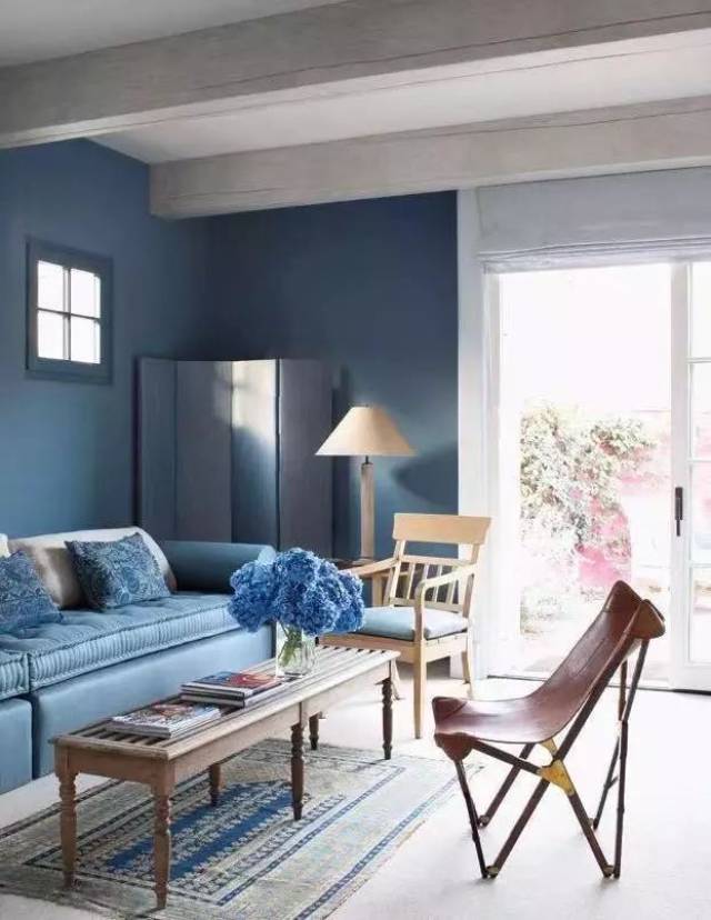 灰蓝色,打造优雅脱俗的居室!